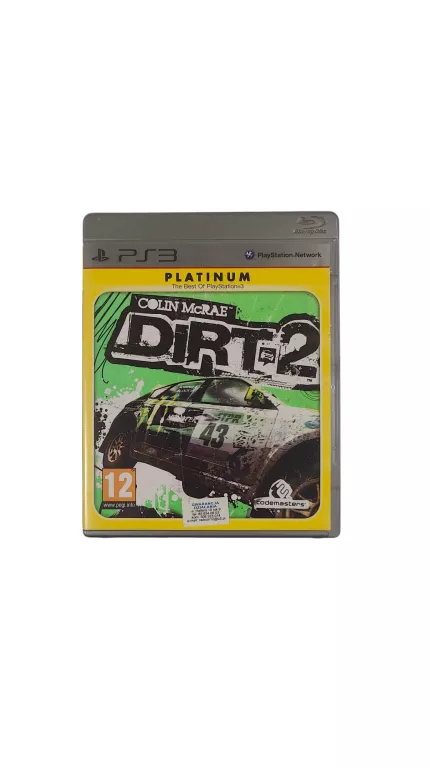 COLIN MCRAE DIRT 2 PS3