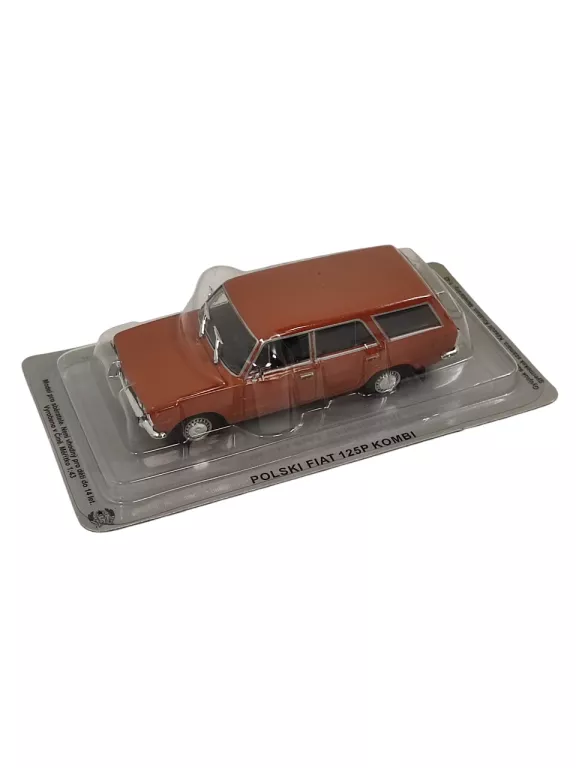 KULTOWE AUTA PRL MODEL 1:43 FIAT 125P KOMBI DEAGOSTINI NUMER 28