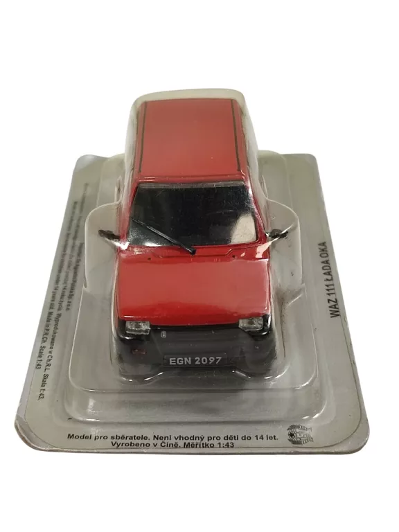 KULTOWE AUTA PRL MODEL 1:43 WAZ 111 ŁADA OKA DEAGOSTINI NUMER 50