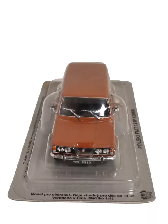 KULTOWE AUTA PRL MODEL 1:43 FIAT 125P KOMBI DEAGOSTINI NUMER 28