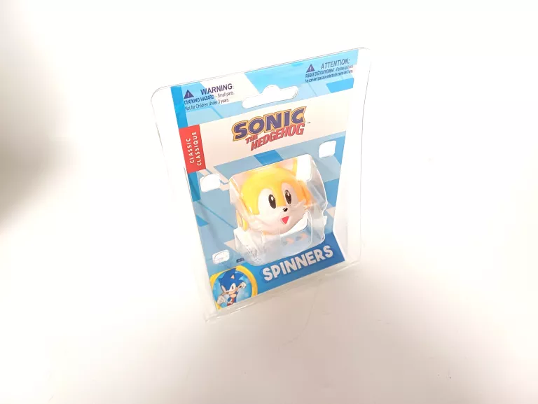 SONIC THE HEDGEHOG FIDGET SPINNER POMNARAŃCZOWY 754590834209