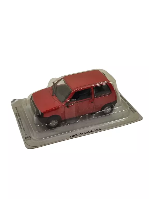 KULTOWE AUTA PRL MODEL 1:43 WAZ 111 ŁADA OKA DEAGOSTINI NUMER 50