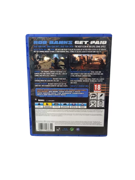 GRA PAYDAY 2: CRIMEWAVE EDITION PS4