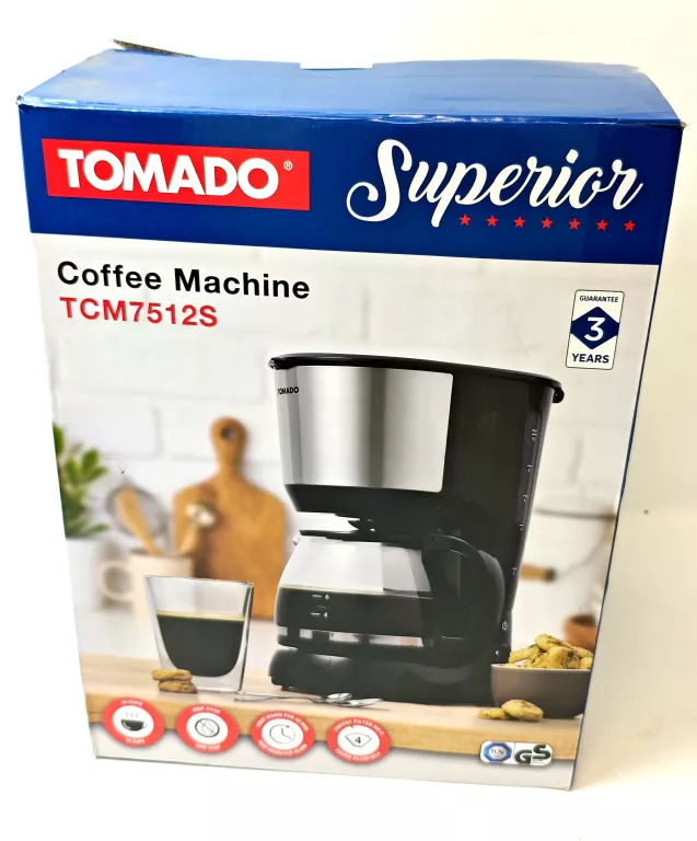 EKSPRESS PRZELEWOWY TOMADO TCM 7512S