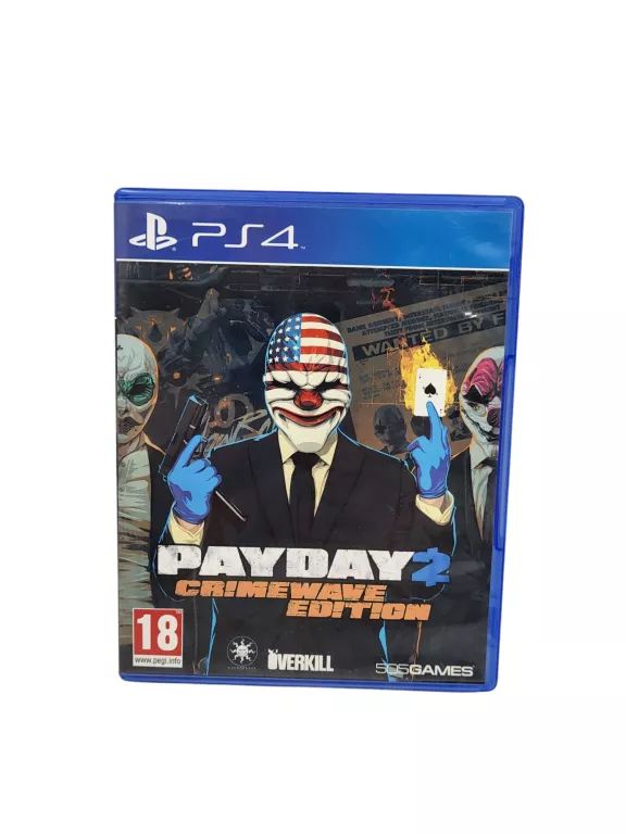 GRA PAYDAY 2: CRIMEWAVE EDITION PS4