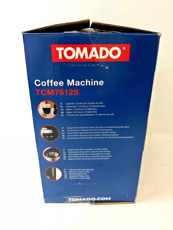 EKSPRESS PRZELEWOWY TOMADO TCM 7512S
