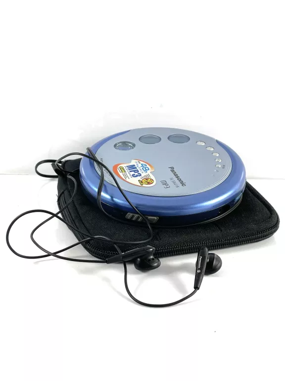 RETRO DISCMAN ODTWARZACZ CD PANASONIC Z ETUI