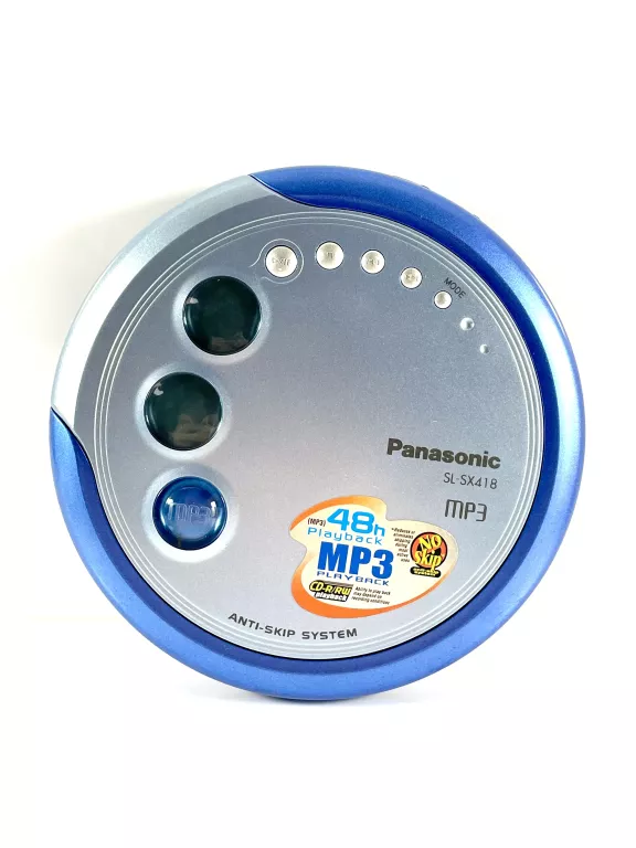 RETRO DISCMAN ODTWARZACZ CD PANASONIC Z ETUI