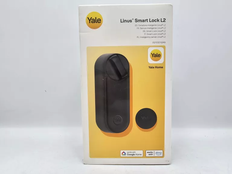 INTELIGENTNY ZAMEK YALE LINUS SMART LOCK L2 5052847131336 CZARNY