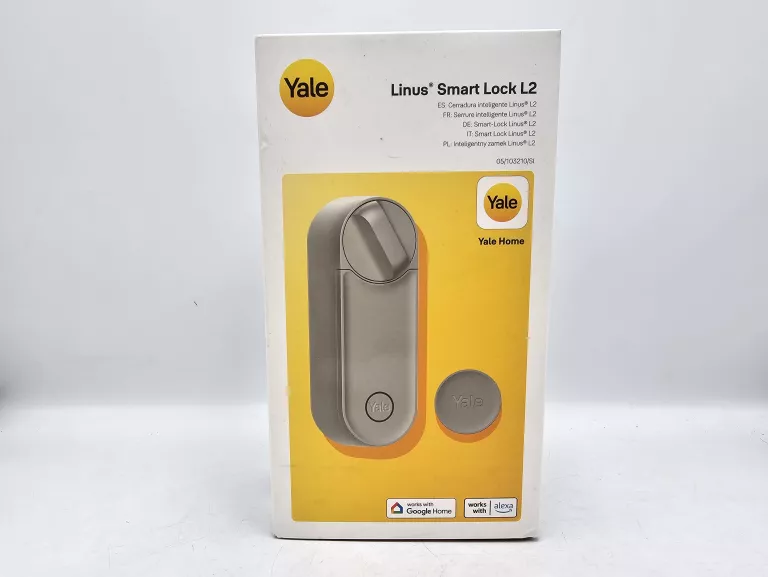 INTELIGENTNY ZAMEK YALE LINUS SMART LOCK L2 SREBRNY