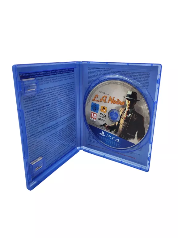 GRA PS4 GRA L.A. NOIRE ROCKSTAR GAMES