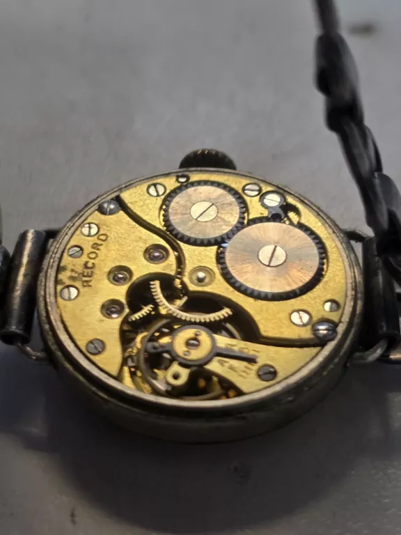 ZEGAREK RECORD WATCH GENEVE - BRANSOLETKA SREBRO 800