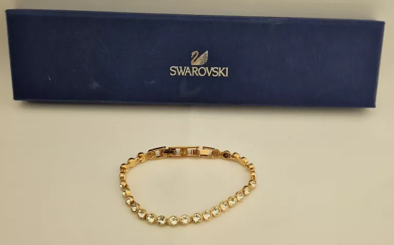 BRANSOLETKA DAMSKA Z KRYSZTAŁAMI SWAROVSKI 19CM TENNIS
