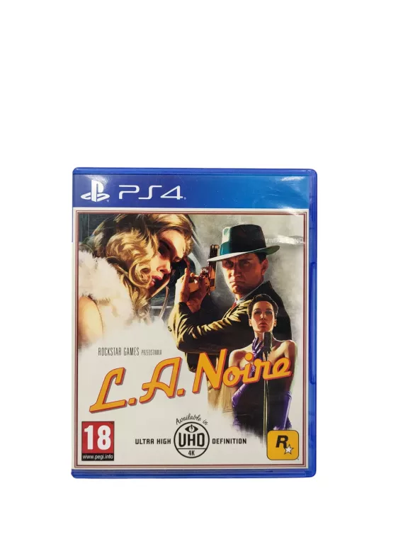 GRA PS4 GRA L.A. NOIRE ROCKSTAR GAMES