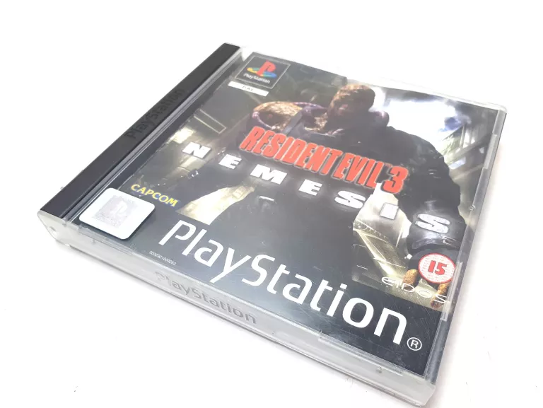 PS1 GRA RESIDENT EVIL 3 III NEMESIS PLAYSTATION 1 PSX SUPER STAN