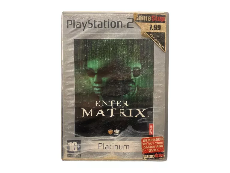 GRA NA PS2 ENTER THE MATRIX