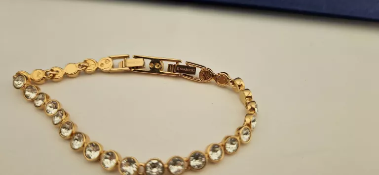 BRANSOLETKA DAMSKA Z KRYSZTAŁAMI SWAROVSKI 19CM TENNIS