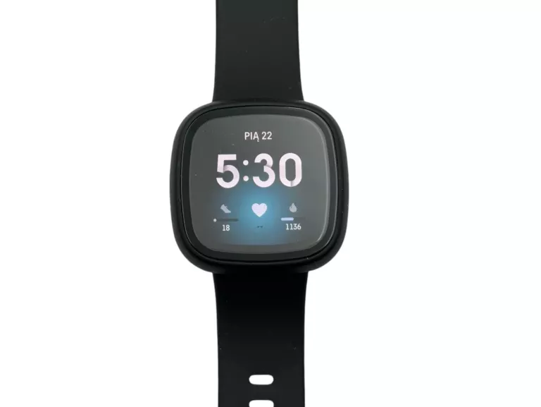 SMARTWATCH GOOGLE FITBIT VERSA 3 CZARNY