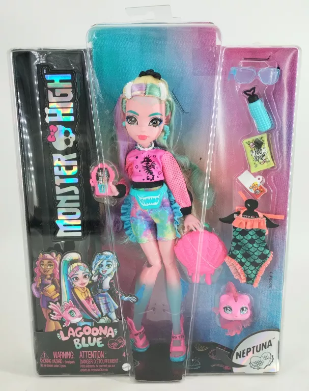 LALKA MATTEL MONSTER HIGH LAGOONA BLUE 29 CM