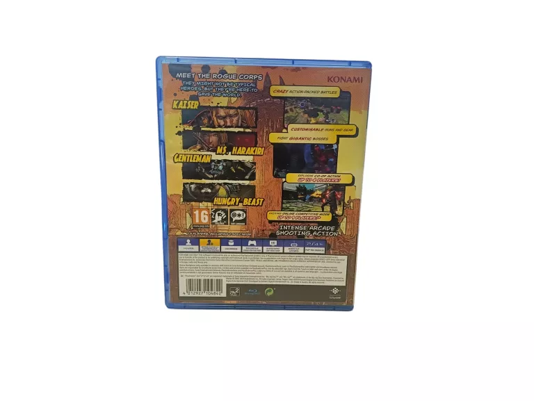 CONTRA ROGUE CORPS PS4