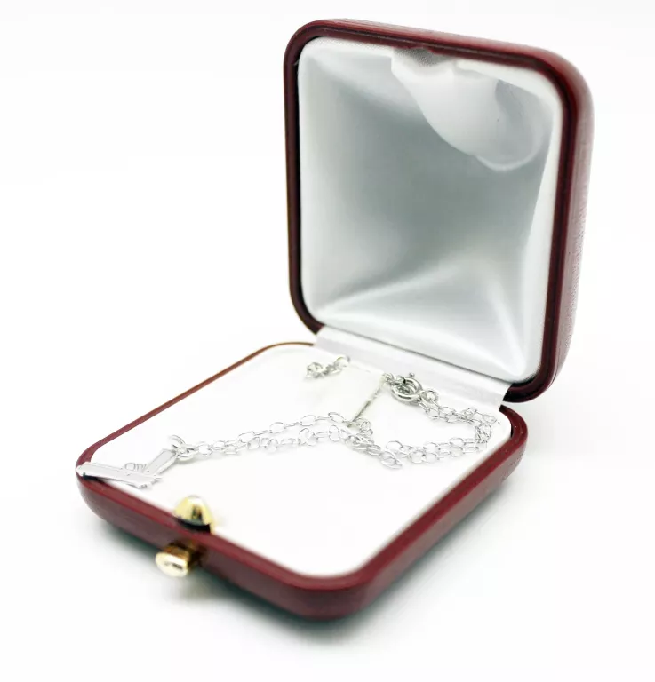 ŚLICZNA SREBRNA BRANSOLETKA Z ZAWIESZKĄ PISTOLET DŁ.20 925 1,40G