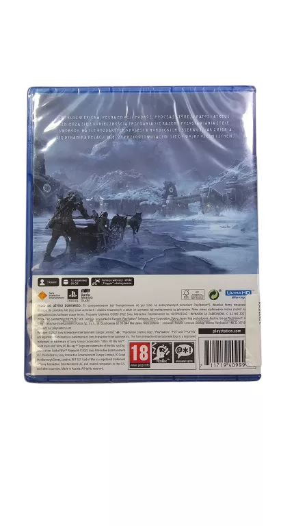 GOD OF WAR RAGNAROK PS5 GRA NA PŁYCIE DUBBING PO POLSKU
