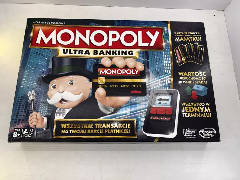 GRA PLANSZOWA MONOPOLY BANKING ULTRA
