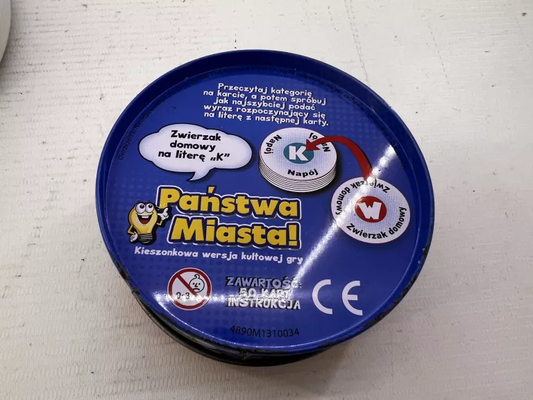 GRA PLANSZOWA PAŃSTWA MIASTA