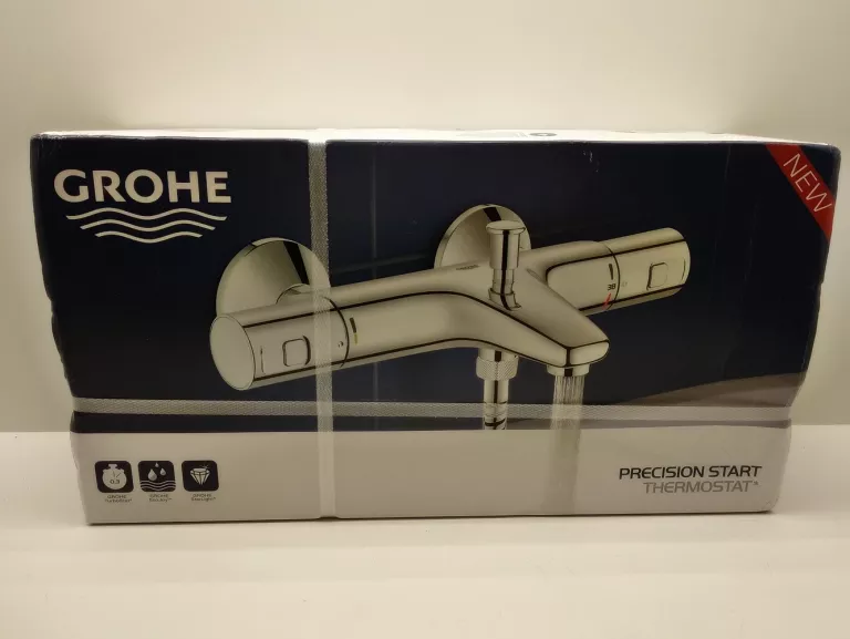 GROHE QUICKFIX PRECISION START BATERIA WANNOWA Z TERMOSTATEM, DN 15 34598