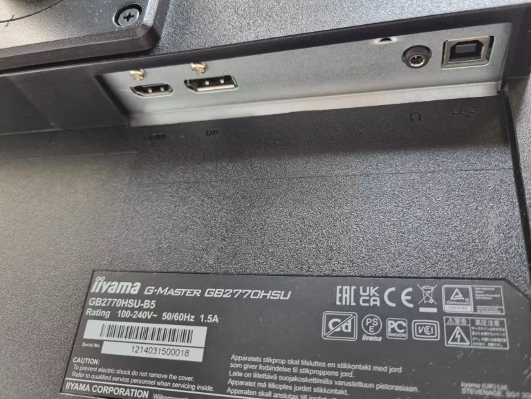 MONITOR IIYAMA G-MASTER GB2770HSU-B5 RED EAGLE 27 "