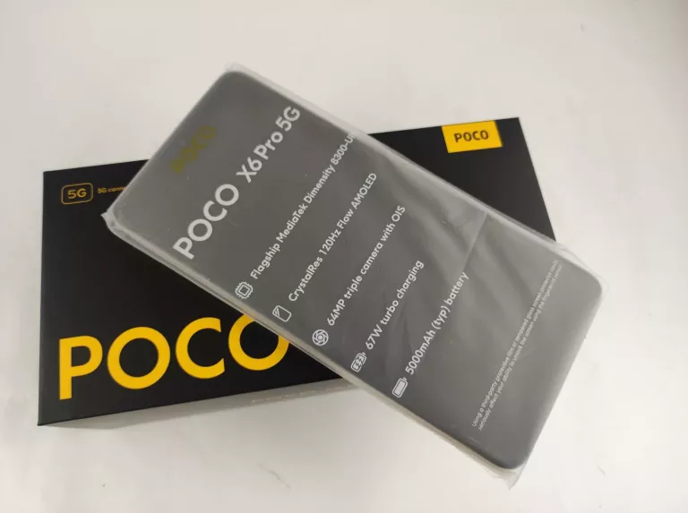 POCO X6 PRO 512GB 12GB KOMPLET IDEALNY STAN!