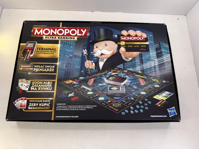 GRA PLANSZOWA MONOPOLY BANKING ULTRA