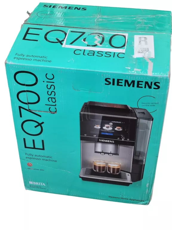 EKSPRES DO KAWY SIEMENS CLASSIC EQ700 *TP715D47 / KOMPLET