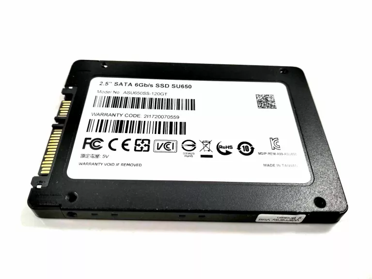 DYSK SSD ADATA ULTIMATE SU650 120 GB 2,5 SATA III STAN IGŁA !