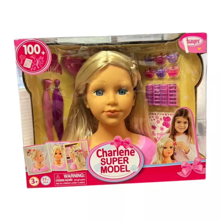 BAYER GŁOWA DO STYLIZACJI CHARLENE 27CM 90088BN