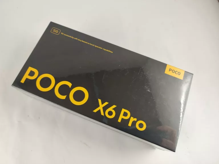 POCO X6 PRO 512GB 12GB KOMPLET FABRYCZNE FOLIE!