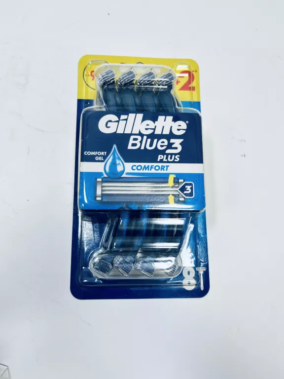 MASZYNKI GILLETTE BLUE 3 PLUS 6+2 * IGŁA *