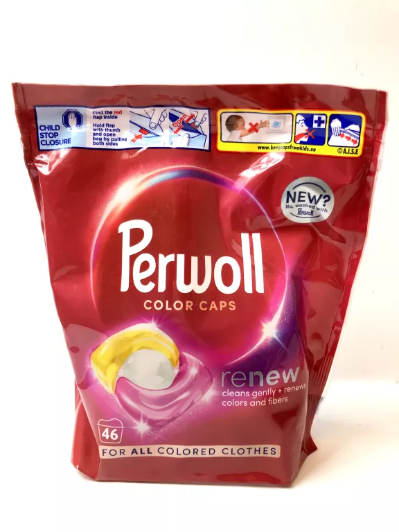 PERWOLL 46 SZTK COLOR CAPS