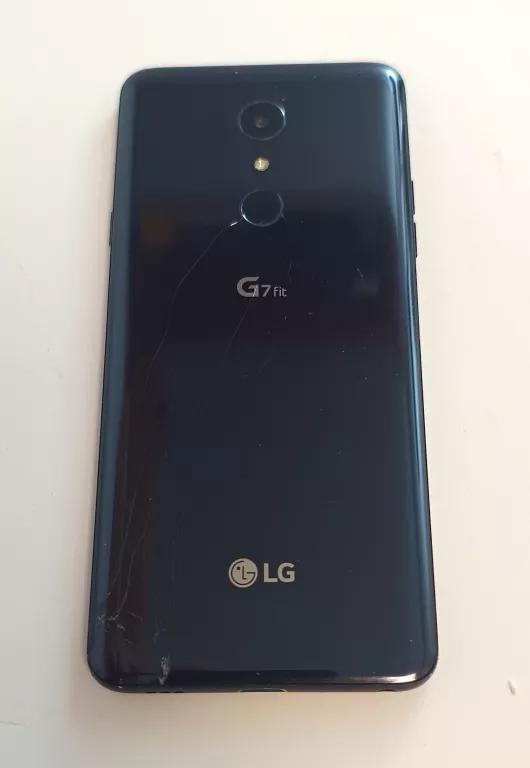 SMARTFON LG G7 FIT 4 GB / 32 GB 4G (LTE) CZARNY / ZBITA TYLNA OBUDOWA