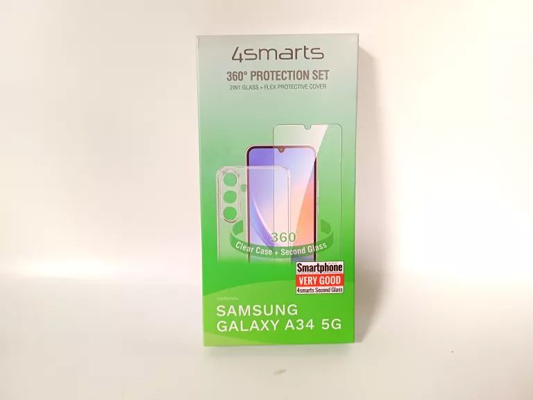 ETUI + SZKŁO 4SMARTS SAMSUNG GALAXY A34 5G