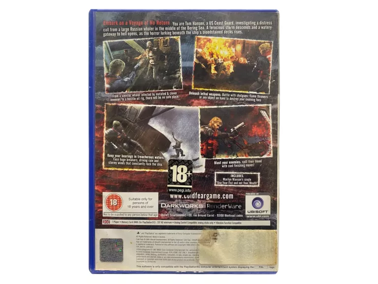 GRA NA PS2 COLD FEAR