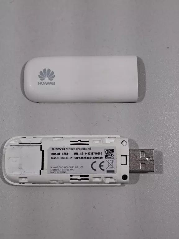MODEM USB 3G/3G+ HUAWEI E3531 BIAŁY