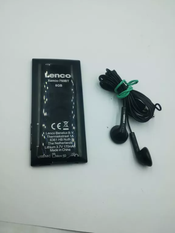 MP3 LENCO XEMIO-760 BT 8018 MB + SŁUCHAWKI