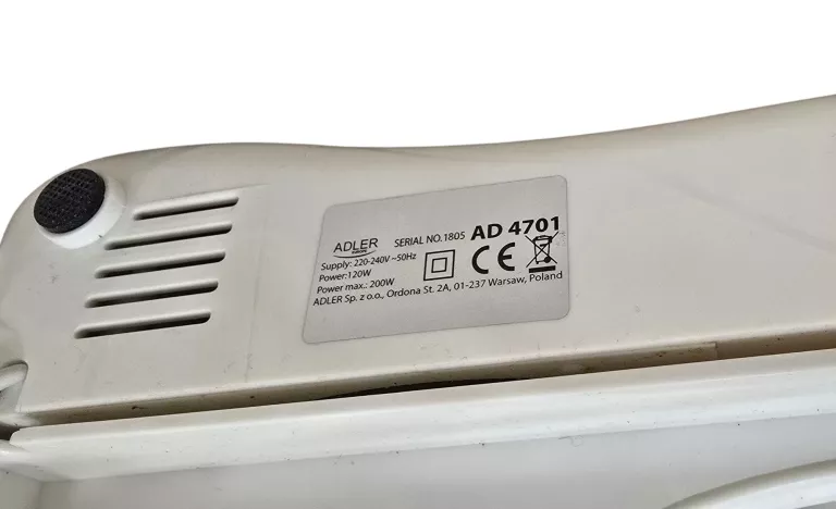 KRAJALNICA DO CHLEBA ADLER 4701