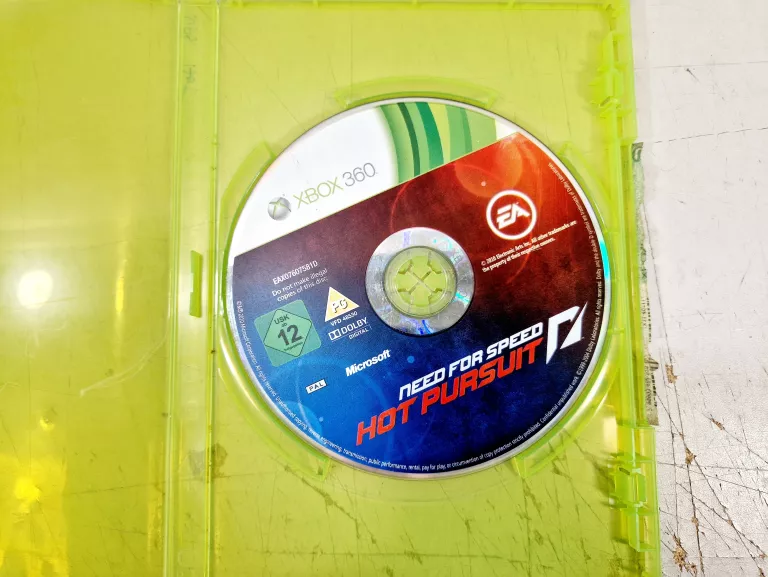 NEED FOR SPEED HOT PURSUIT XBOX 360 | SAMA PŁYTA + FIFA 14 XBOX 360 GRATIS