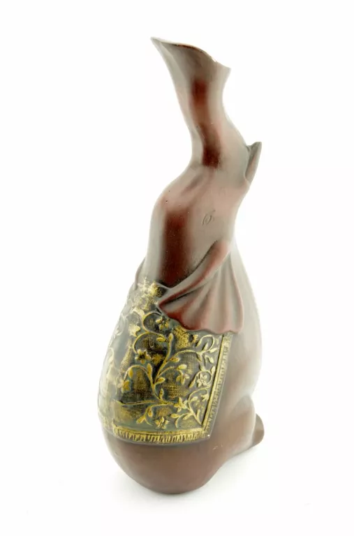 SZAŁOWY DUŻY WAZON SŁOŃ SŁONIK PORCELANA QUEEN ISABELL LIMITED 49CM CUDO