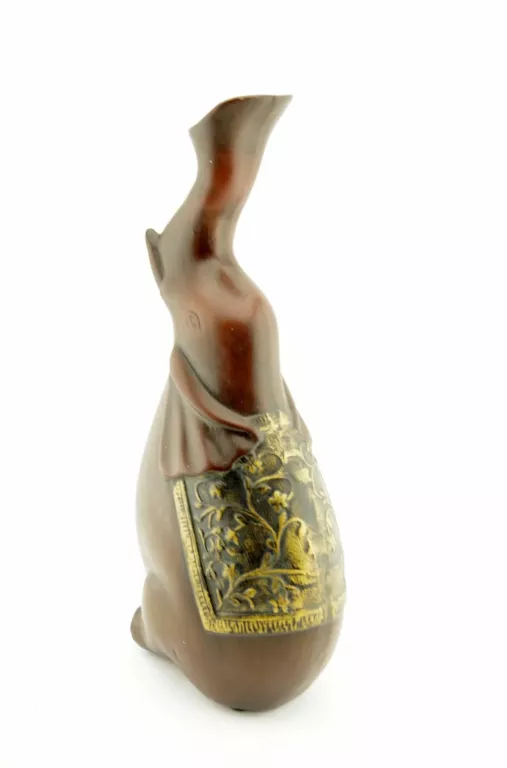 SZAŁOWY DUŻY WAZON SŁOŃ SŁONIK PORCELANA QUEEN ISABELL LIMITED 49CM CUDO