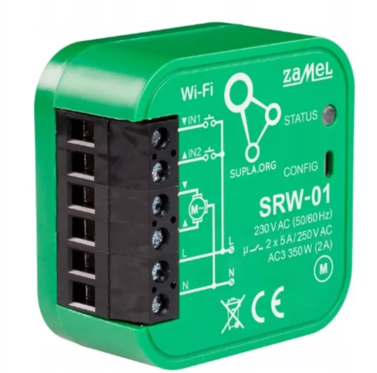 STEROWNIK ROLET ZAMEL SUPLA SRW-01 DOPUSZKOWY WIFI
