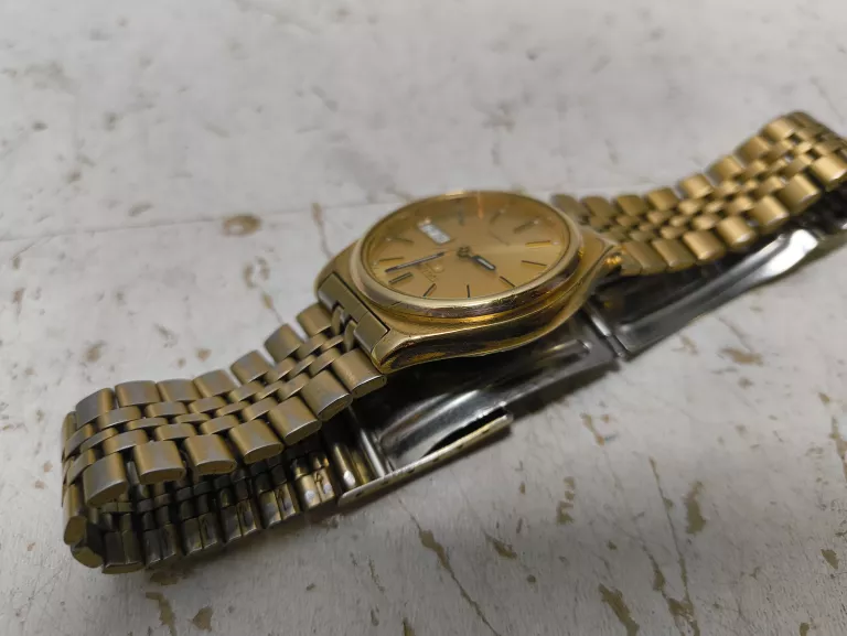ZEGAREK AUTOMATIC SEIKO 5 ZŁOTY