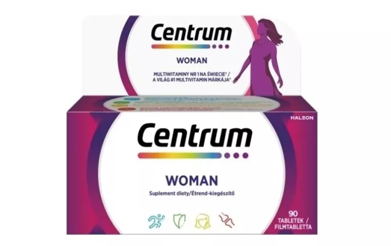 CENTRUM WOMAN WITAMINY I MINERAŁY DLA KOBIET 90 TABLETEK